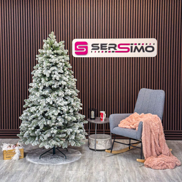 Brad artificial Sersimo, Lore d’Neige Elite, nins, mix 2D+3D, 200 cm - imagine 8