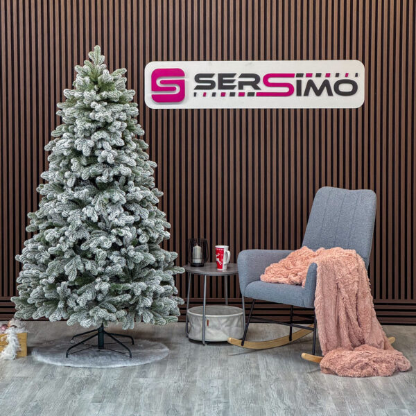 Brad artificial Sersimo, Lore d’Neige Elite, nins, mix 2D+3D, 200 cm - imagine 2