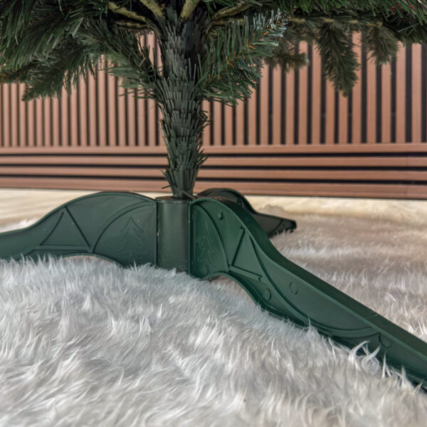 Brad artificial Sersimo, Miahelene Elite, verde nins cu merisoare, mix 2D+3D, 180 cm - imagine 11