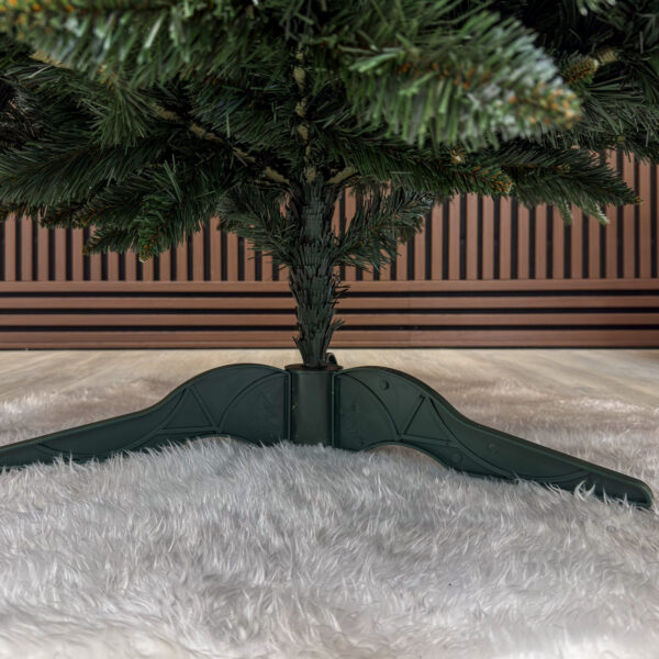 Brad artificial Sersimo, Miahelene Elite, verde nins cu merisoare, mix 2D+3D, 180 cm - imagine 12