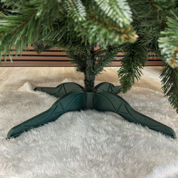 Brad artificial Sersimo, Miahelene Elite, verde nins cu merisoare, mix 2D+3D, 220 cm - imagine 3