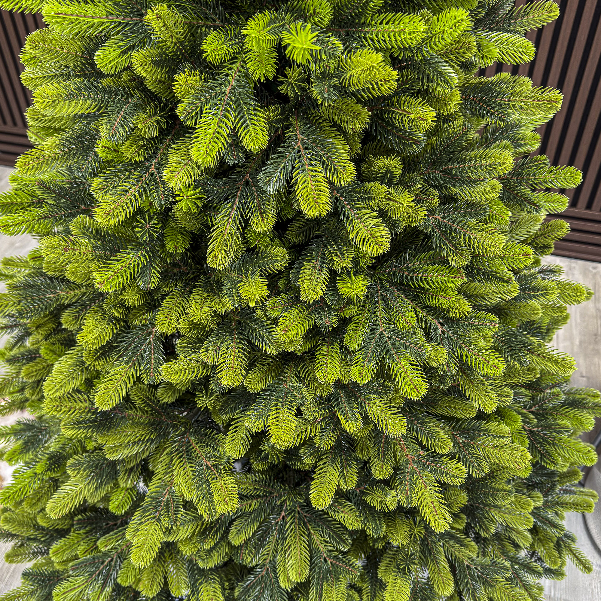 Brad artificial Christmas Deluxe by Sersimo, Polar Spring Select, integral 3D, 180 cm - imagine 18