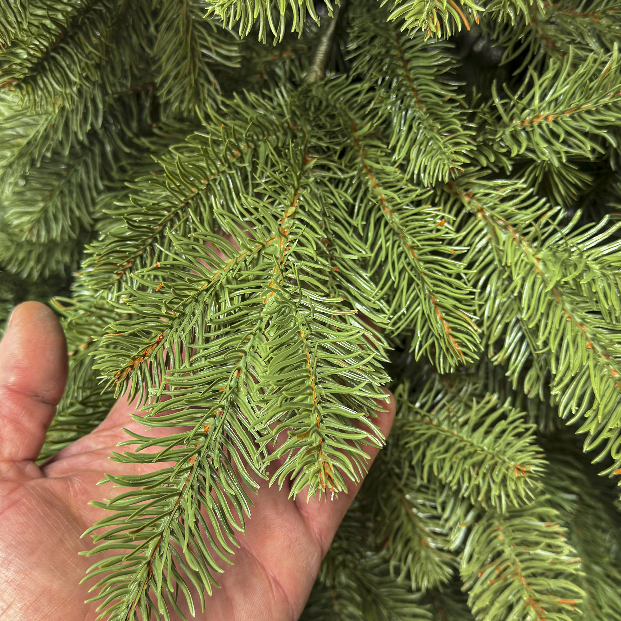 Brad artificial Sersimo, Silvee Elite, verde, integral 3D, 220 cm - imagine 4