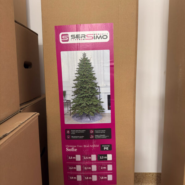 Brad artificial Sersimo, Sofie Elite, verde, integral 3D, 230 cm - imagine 12