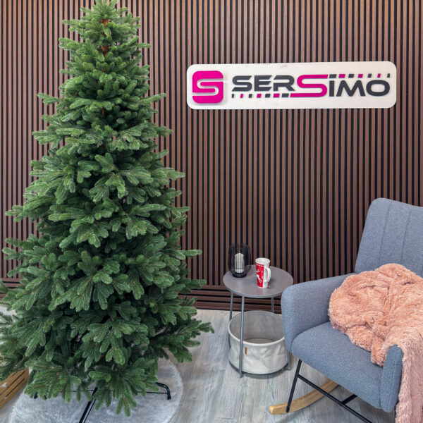 Brad artificial Sersimo, Sofie Elite, verde, integral 3D, 230 cm - imagine 11