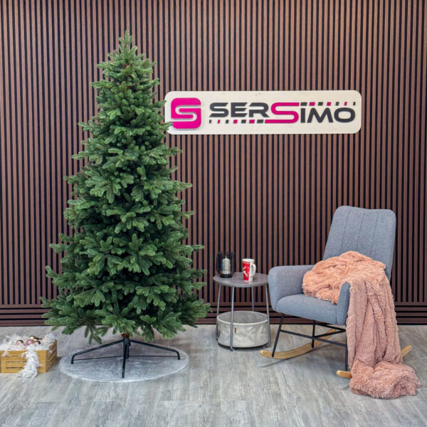 Brad artificial Sersimo, Sofie Elite, verde, integral 3D, 230 cm - imagine 2