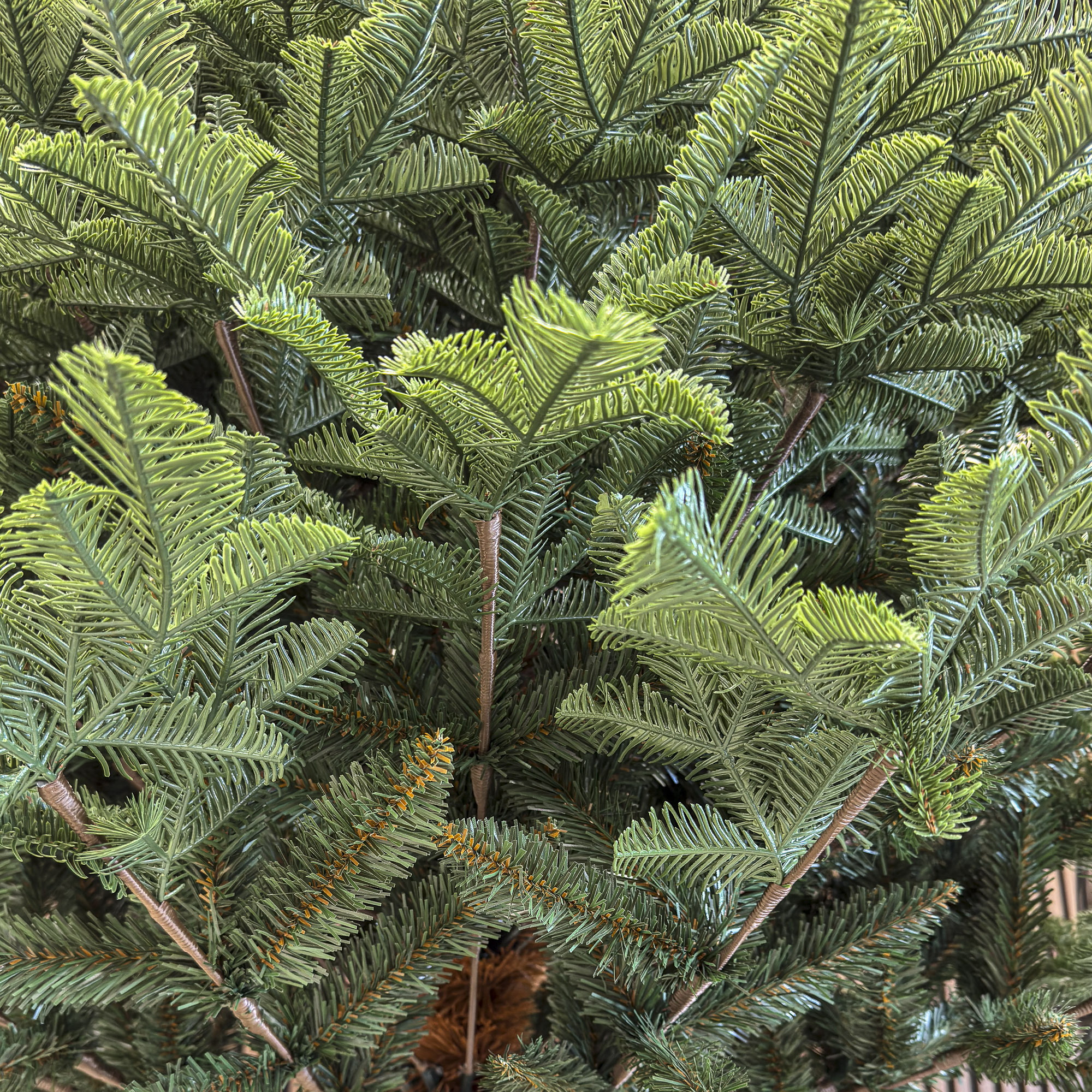 Brad artificial Christmas Deluxe by Sersimo, Alaska, verde, mix 2D+3D, 230 cm - imagine 6