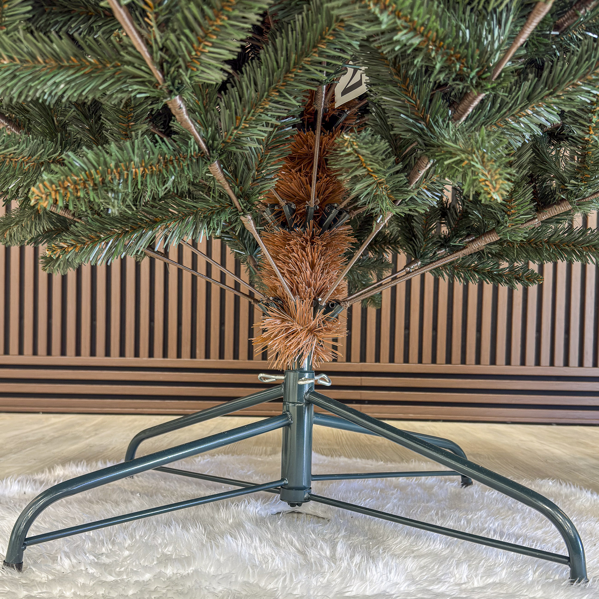 Brad artificial Christmas Deluxe by Sersimo, Alaska, verde, mix 2D+3D, 230 cm - imagine 8