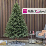 Brad artificial Christmas Deluxe by Sersimo, Alaska, verde, mix 2D+3D, 230 cm