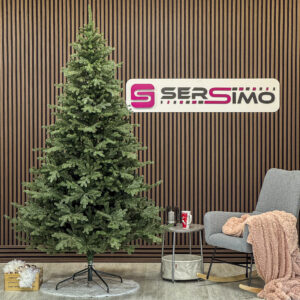 Brad artificial Christmas Deluxe by Sersimo, Viena Select, integral 3D, 300 cm