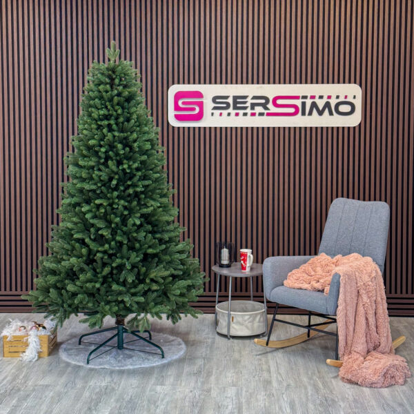 Brad artificial Sersimo, Viorisse Elite, verde, integral 3D, 220 cm - imagine 5