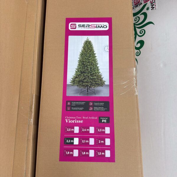 Brad artificial Sersimo, Viorisse Elite, verde, integral 3D, 220 cm - imagine 13