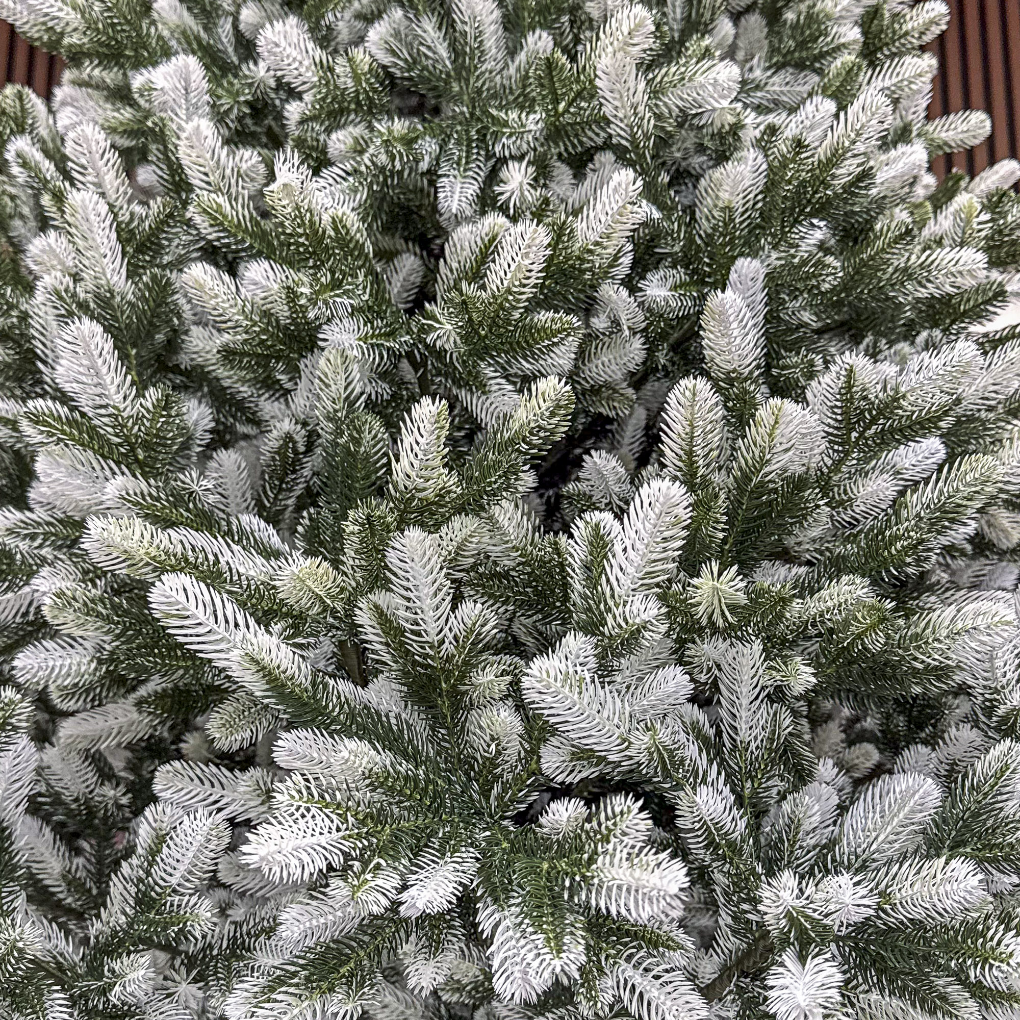 Brad artificial Christmas Deluxe by Sersimo, Polar Winter Select, integral 3D, 230 cm - imagine 10