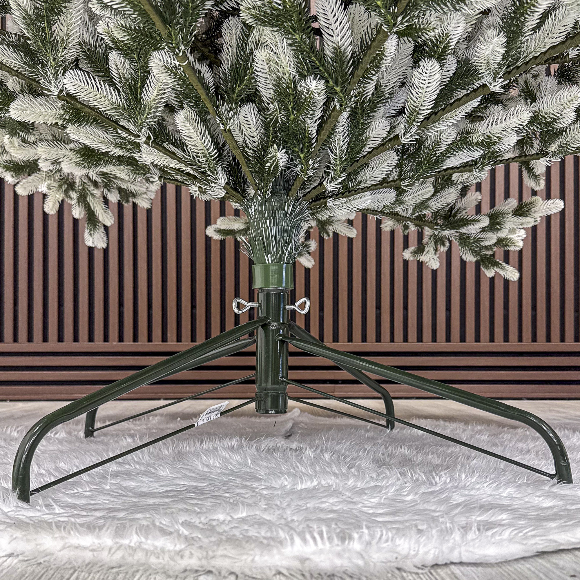 Brad artificial Christmas Deluxe by Sersimo, Polar Winter Select, integral 3D, 230 cm - imagine 11
