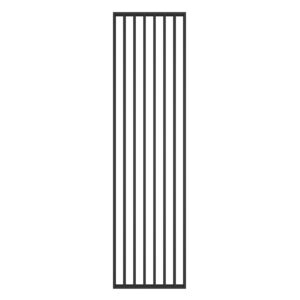 Riflaj perete despartitor MDF, LDA PREMIUM, Negru, 275x58 cm