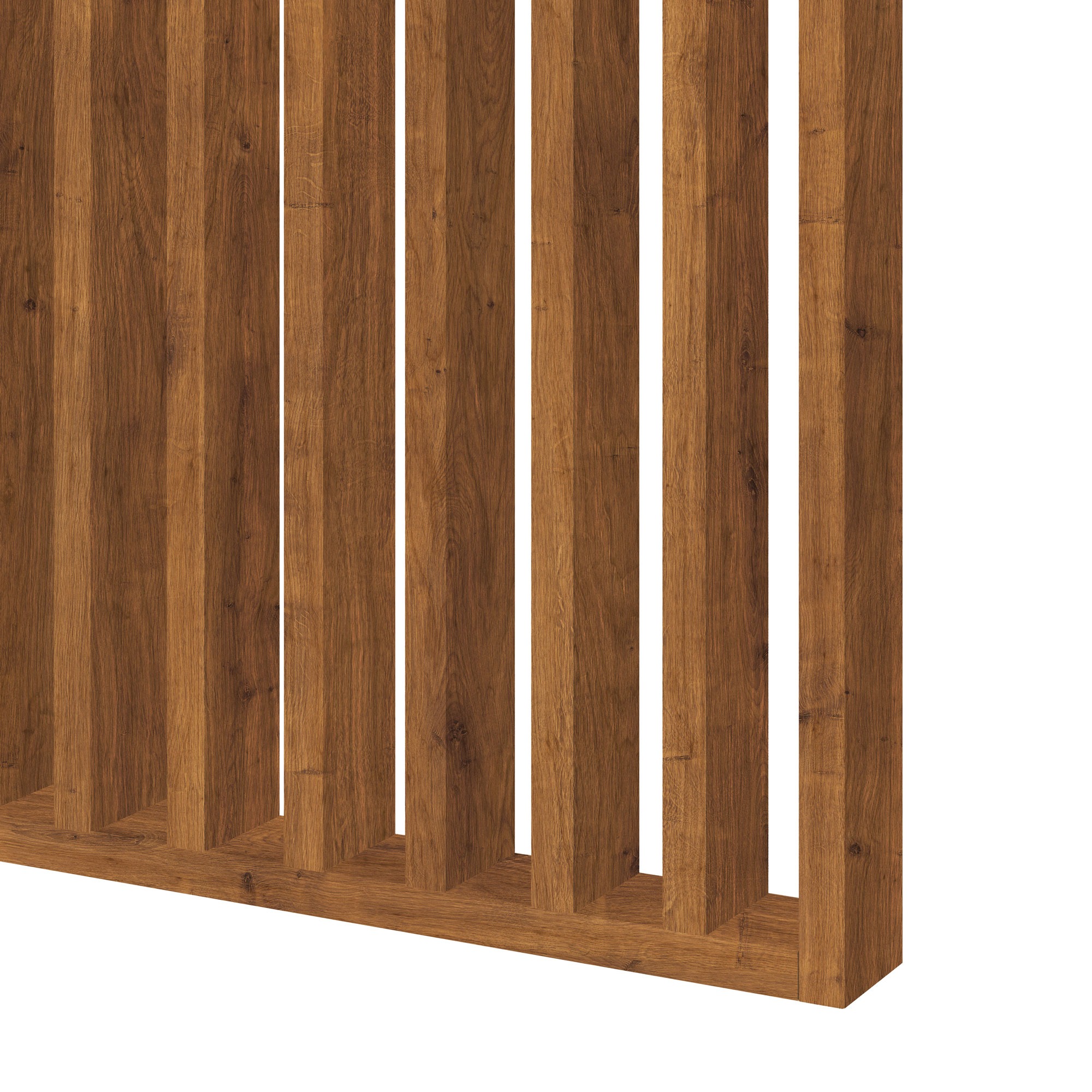 Riflaj perete despartitor MDF, LDA PREMIUM, Stejar Royal, 275x58 cm - imagine 3