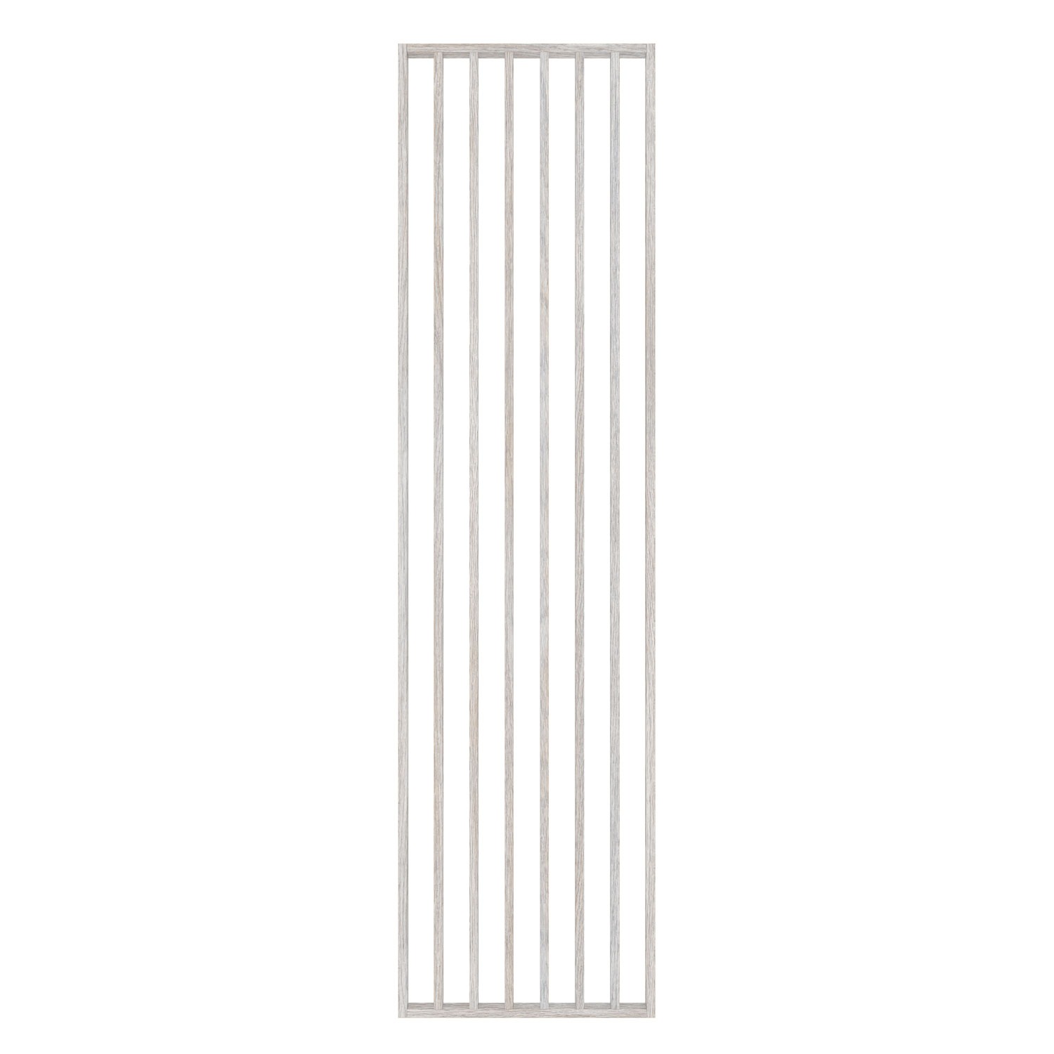 Riflaj perete despartitor MDF, LDA PREMIUM, Stejar Argintiu, 275x58 cm