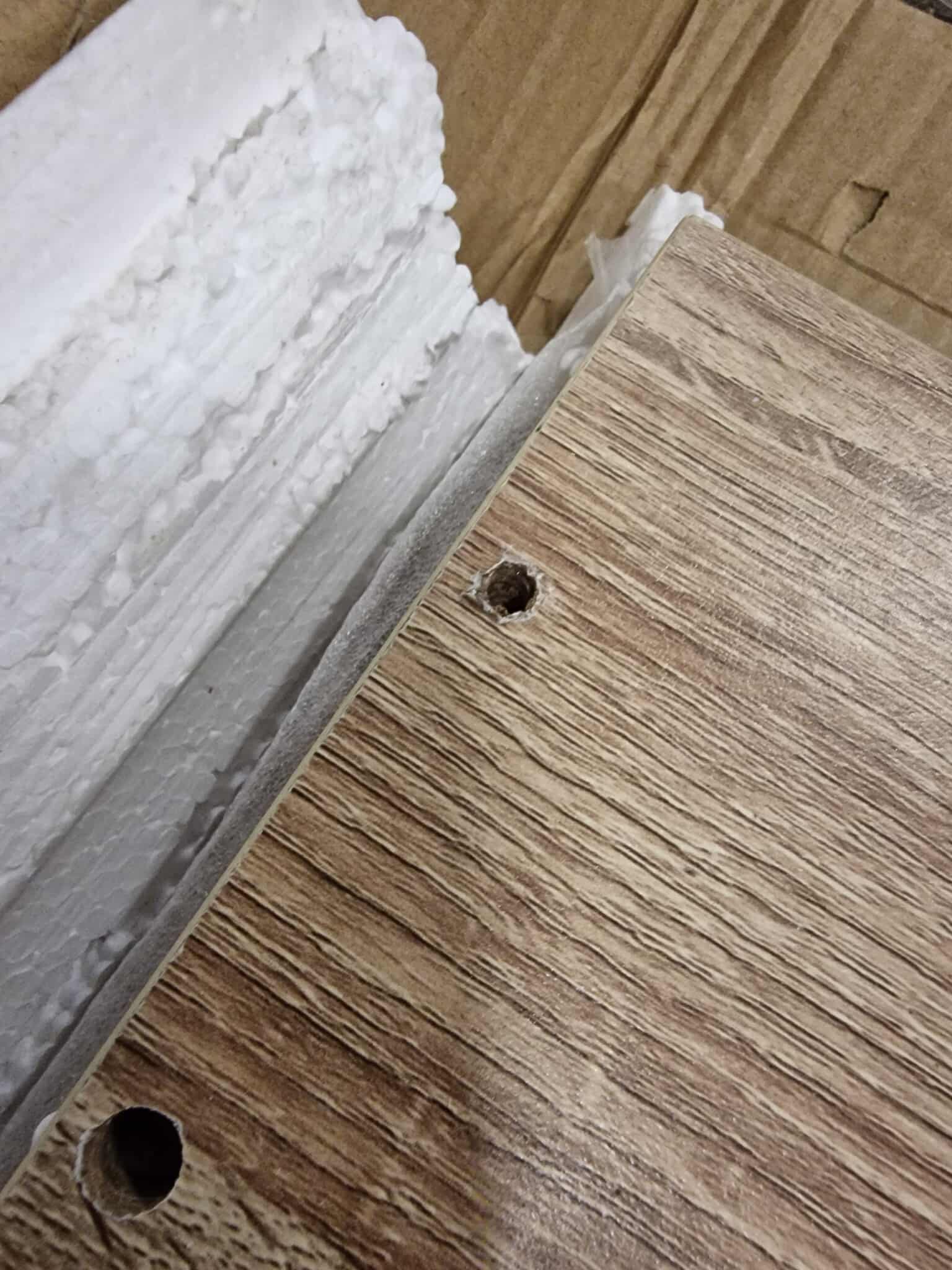 RESIGILAT: Masuta cafea 5Five Aliaj cu design rectangular, finisaj stejar, 100x40x50 cm, bej - imagine 9