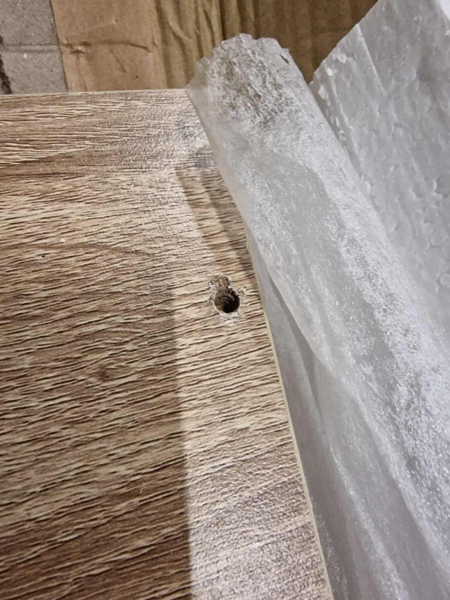 RESIGILAT: Masuta cafea 5Five Aliaj cu design rectangular, finisaj stejar, 100x40x50 cm, bej - imagine 7