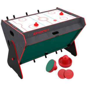 Masa de joc multifunctionala 3 in 1, fotbal, biliard si air hockey, 124x84x85 cm