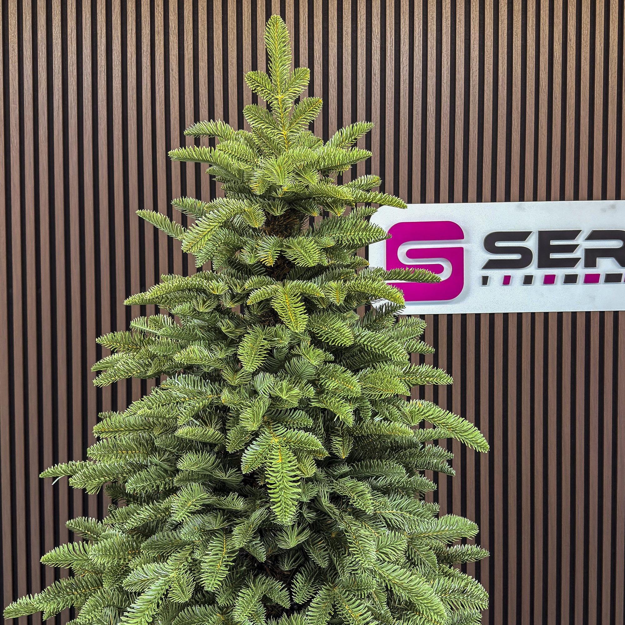 Brad artificial Sersimo, Mariális Elite, verde, integral 3D, 230 cm - imagine 6