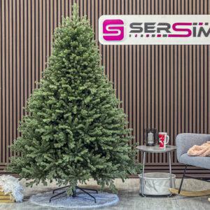 Brad artificial Sersimo, Sionne Elite, verde, integral 3D, 220 cm