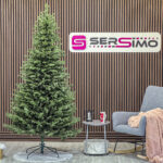 Brad artificial Christmas Deluxe by Sersimo, Viena Slim, 2D+3D, 230cm