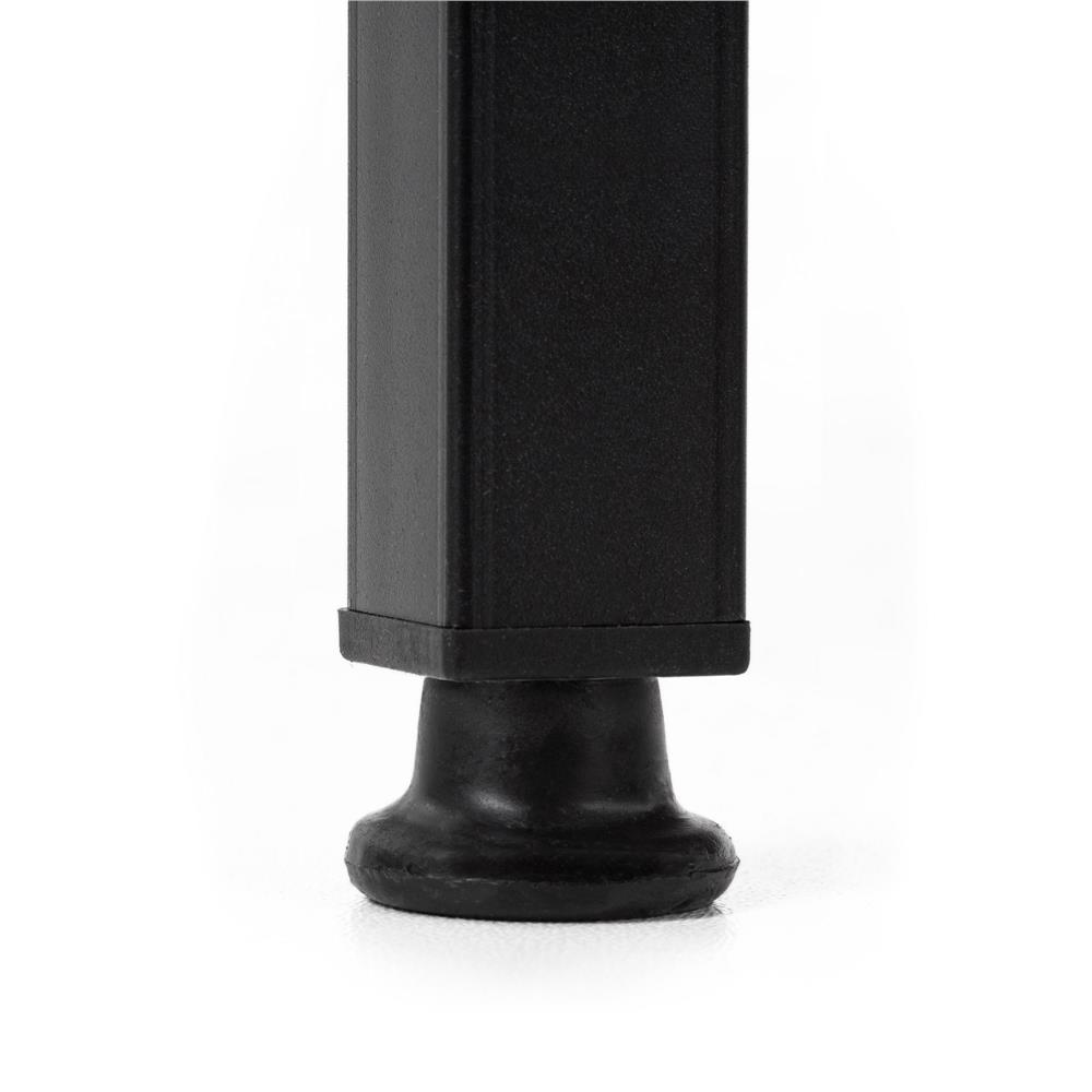 Etajera cu 4 rafturi, metal si MDF, stil industrial, 56x34x138 cm, maro inchis si negru - imagine 18