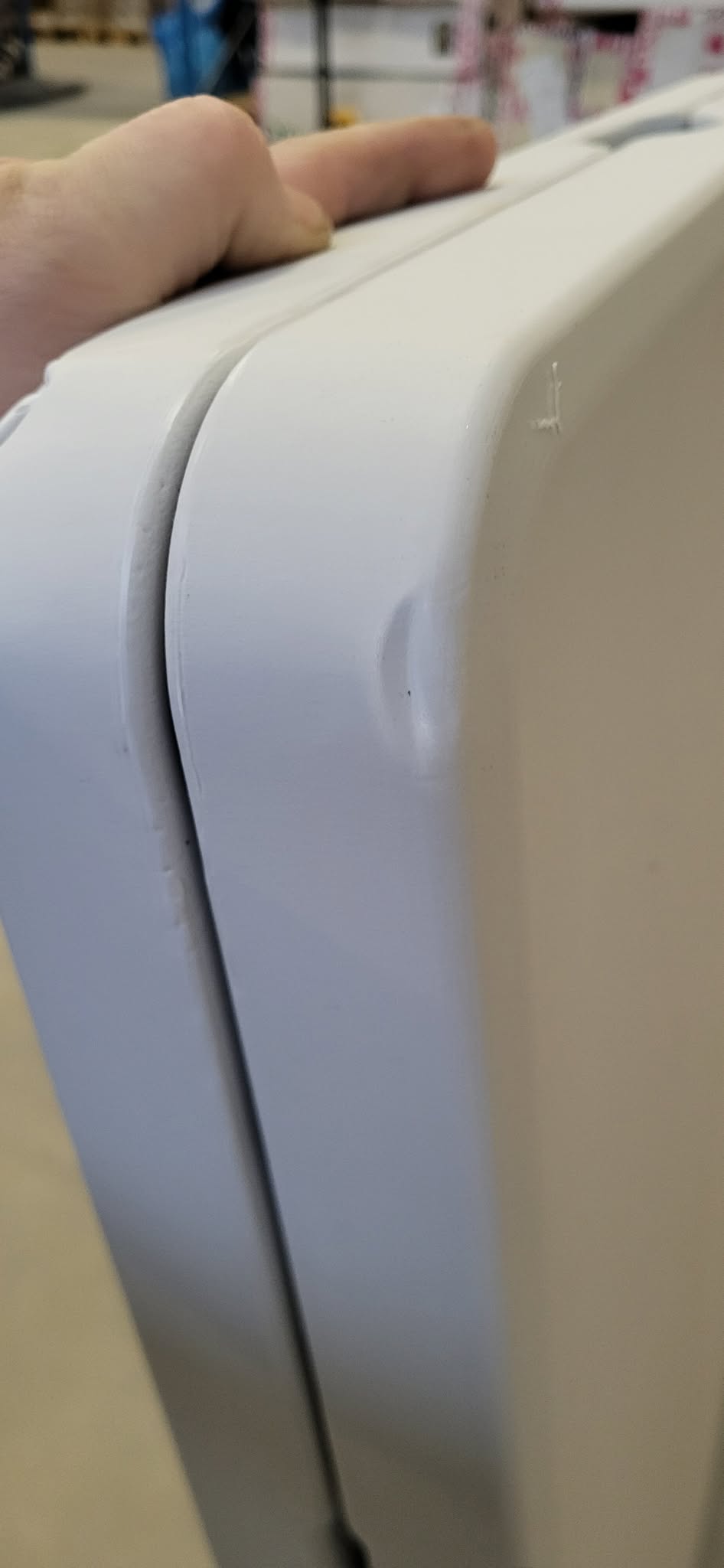 RESIGILAT: Masa dreptunghiulara pliabila multifunctionala, 120x75x60cm, alba - imagine 4