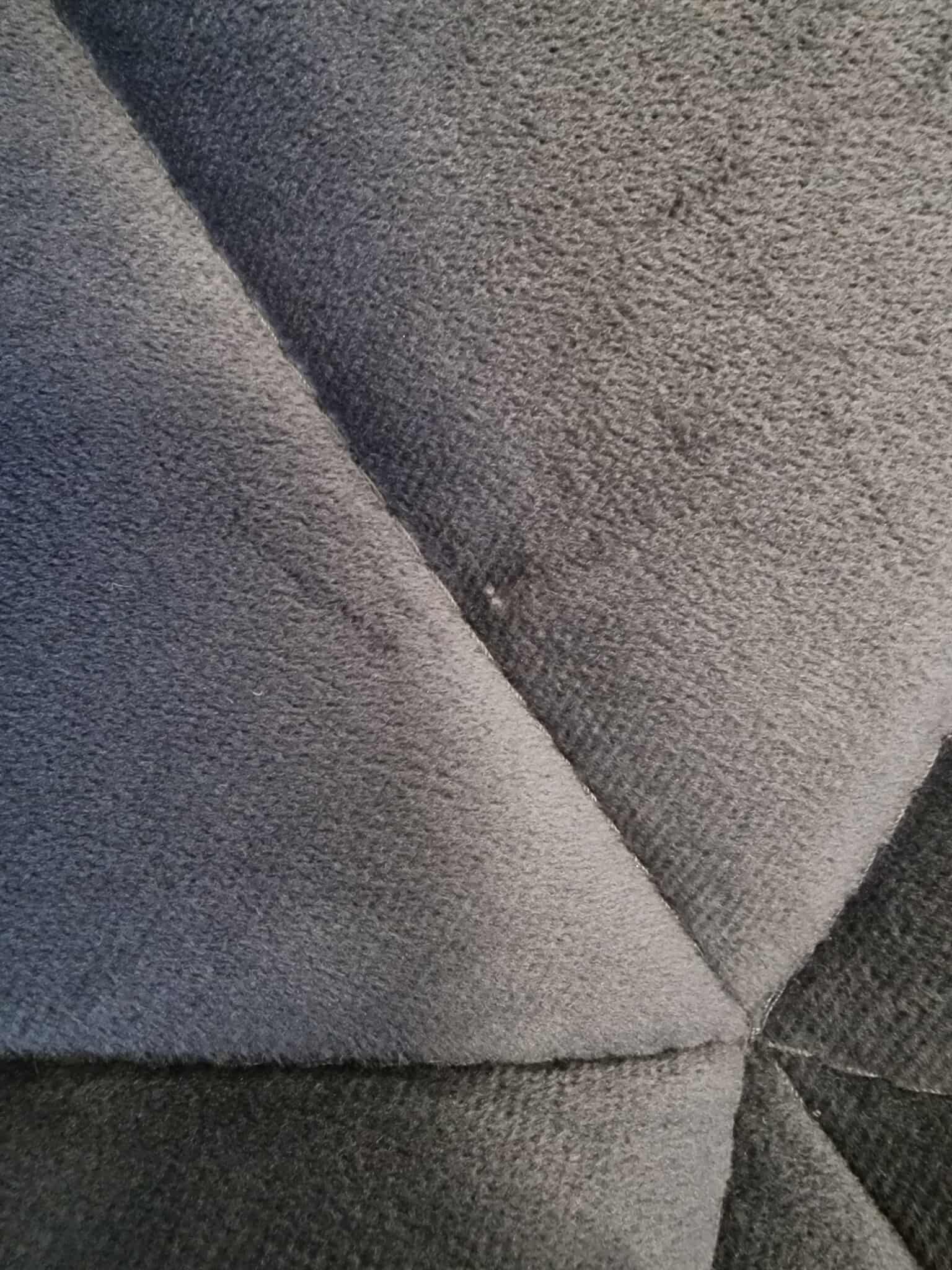 RESIGILAT: Scaun de birou ergonomic, tapitat cu catifea, 120kg, gri - imagine 4