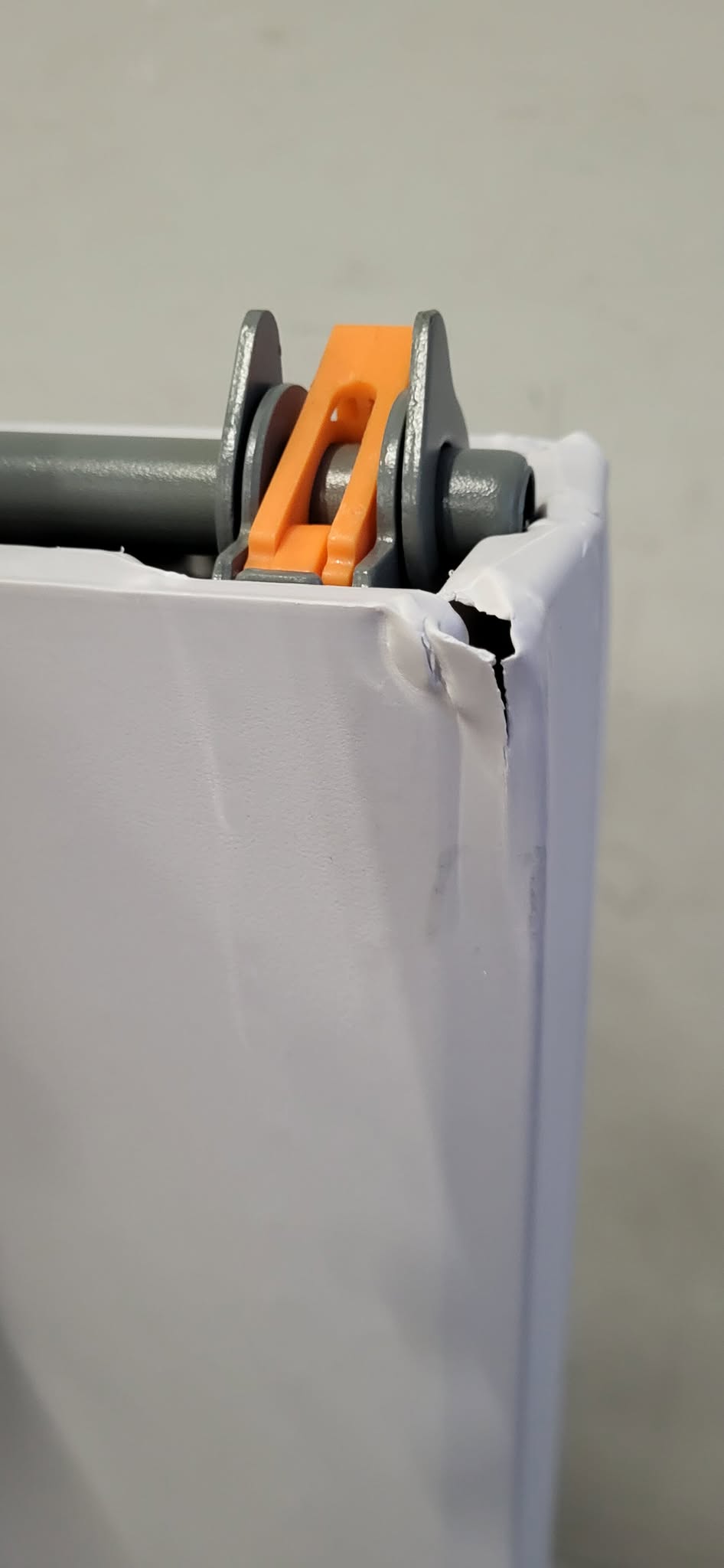 RESIGILAT: Masa dreptunghiulara pliabila multifunctionala, 180x72x75cm, alba - imagine 5