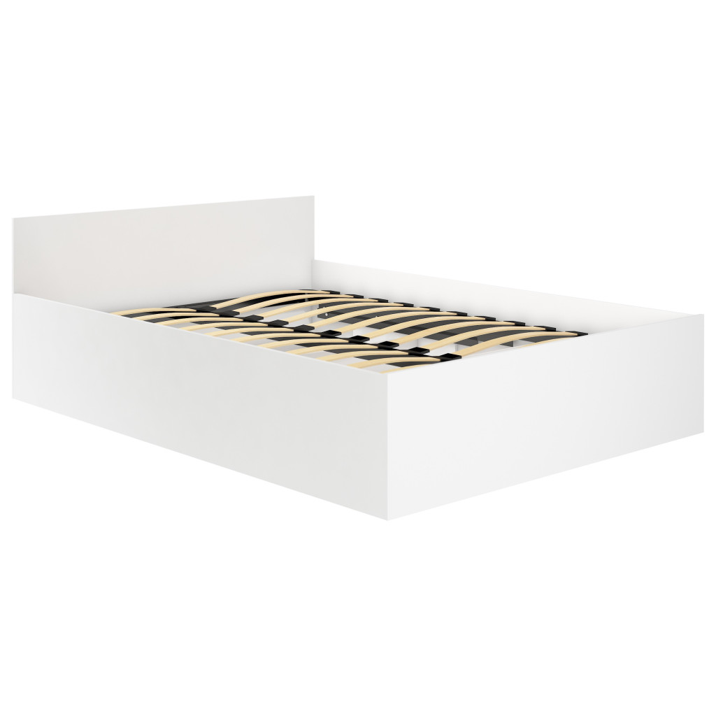 Somiera metalica rabatabila pentru pat 160x200 cm cu pistoane gaz, 26 lamele, cadru rezistent - imagine 5