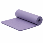 Saltea fitness antiderapanta din NBR, 183x61x2 cm, cu curea transport, mov