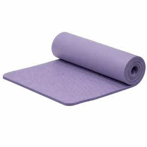 Saltea fitness antiderapanta din NBR, 183x61x2 cm, cu curea transport, mov