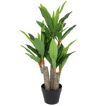 Planta artificiala Atmosphera Dracena cu ghiveci, 105 cm, verde