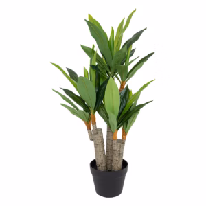 Planta artificiala Atmosphera Dracena cu ghiveci, 105 cm, verde