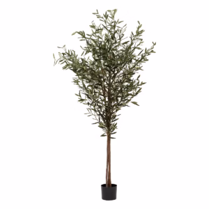 Planta artificiala Atmosphera Maslin decorativ cu ghiveci, 210 cm, verde