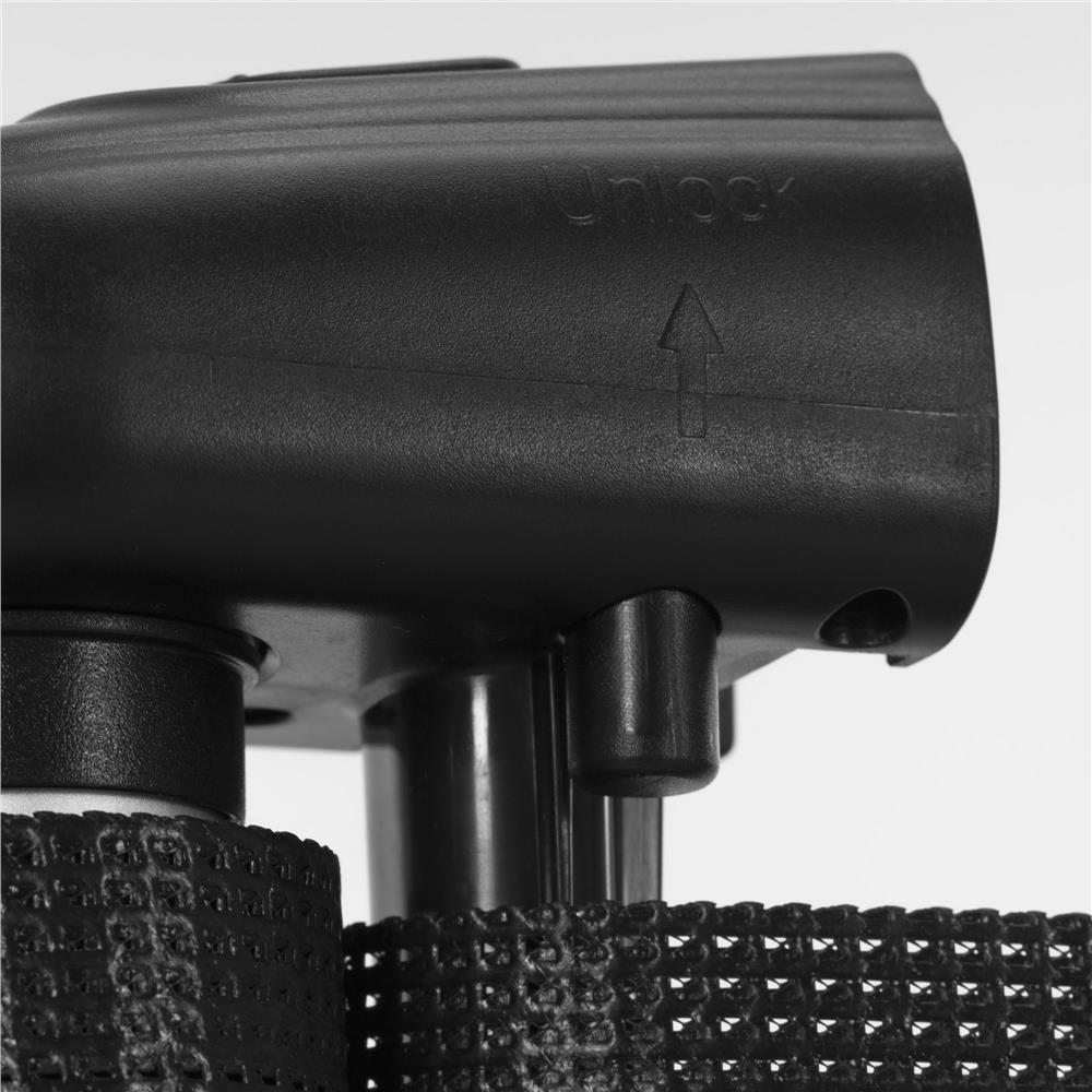 Poarta de siguranta retractabila si extensibila, pentru copii sau animale de companie, 162x86 cm, negru - imagine 11