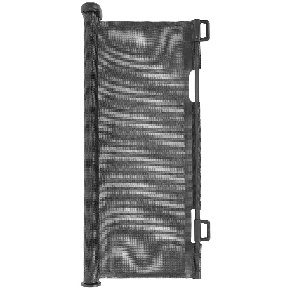 Poarta de siguranta retractabila si extensibila, pentru copii sau animale de companie, 162x86 cm, negru - imagine 18