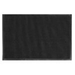 Covoras intrare absorbant tip plasa, PVC antiderapant, 60x90 cm, negru