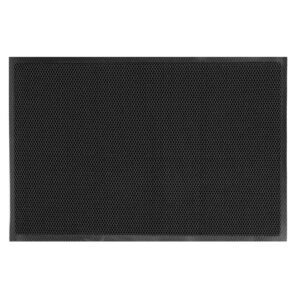 Covoras intrare absorbant tip plasa, PVC antiderapant, 60x90 cm, negru