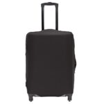 Husa protectie troler, elastica, marime M, cu fermoar dublu si catarama, negru