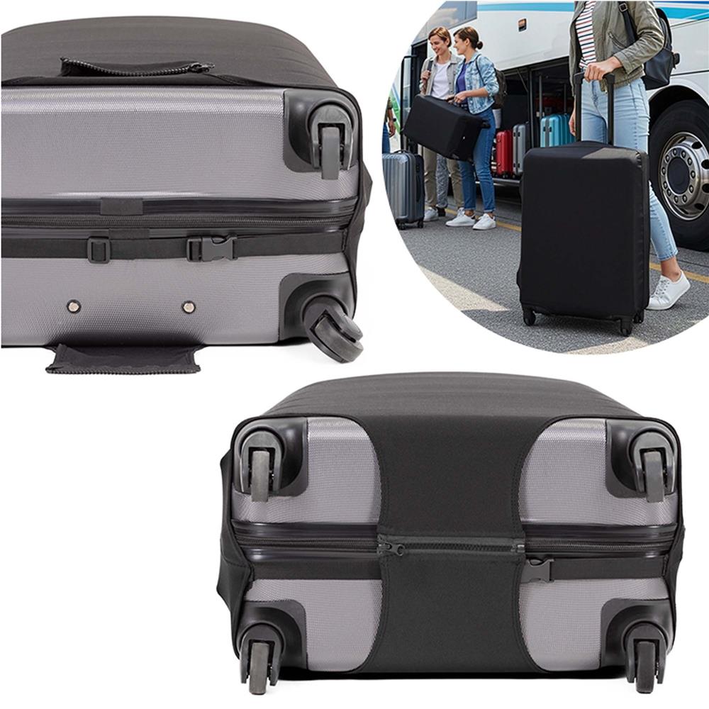 Husa protectie troler, elastica, marime M, cu fermoar dublu si catarama, negru - imagine 9