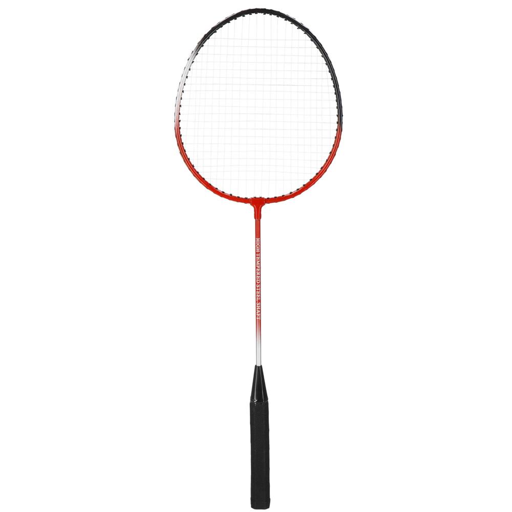 Set badminton 9 piese, 2 rachete metalice, 6 fluturasi si husa, 66 cm, multicolor - imagine 9