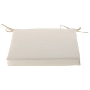 Perna scaun 40x40x5 cm, poliester impermeabil, cu fermoar si prindere, bej