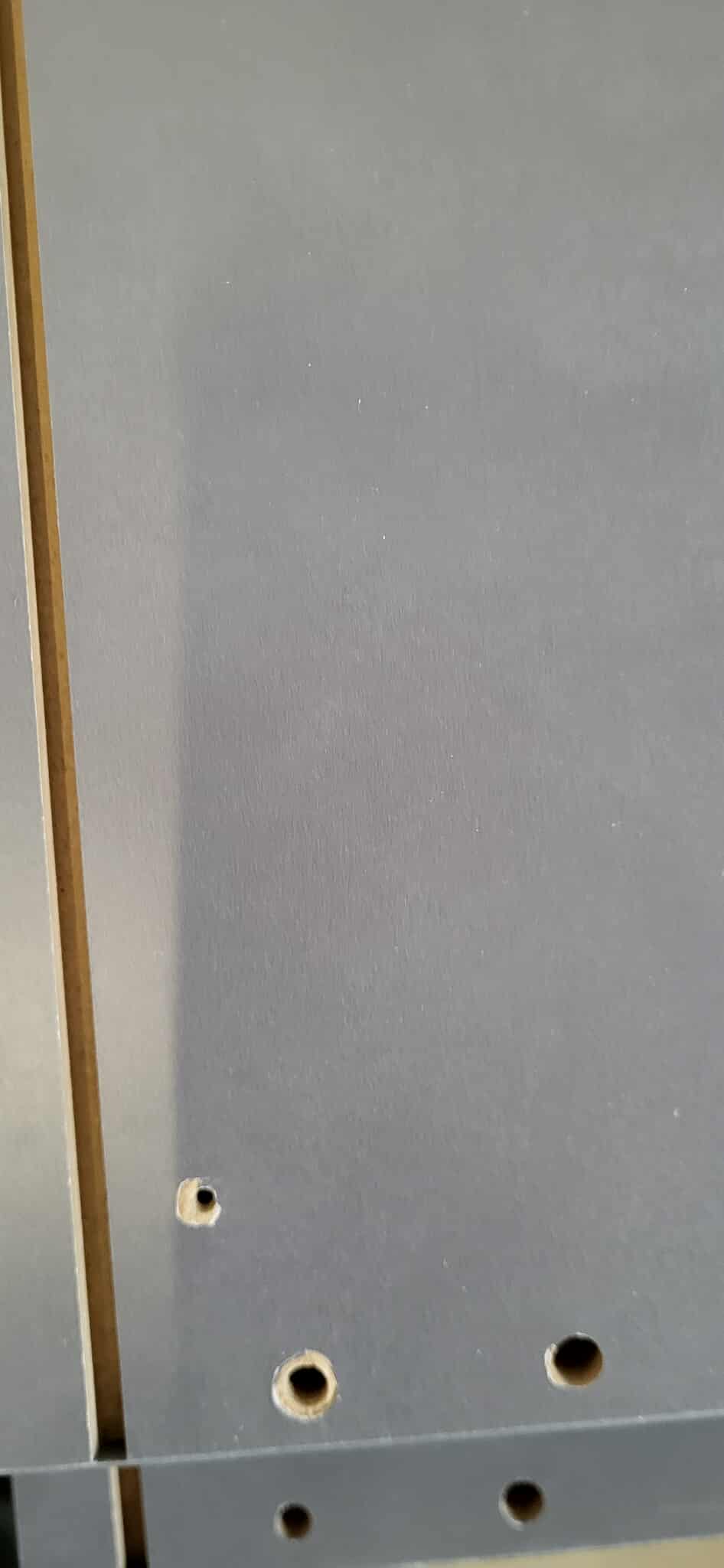 RESIGILAT: VASAGLE Dulap baie lavoar, cu 3 sertare si 2 compartimente, MDF, 70x30x64 cm, alb si gri - imagine 3