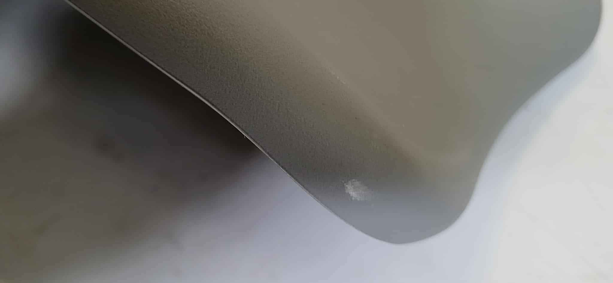 RESIGILAT: Set 4 scaune dining Verdhe pentru bucatarie cu perna tapitata cu piele ecologica, 49x82cm, gri - imagine 3