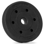 Disc greutate haltera, 2,5 kg, umplutura bitumica, invelist PP, 29 mm, negru