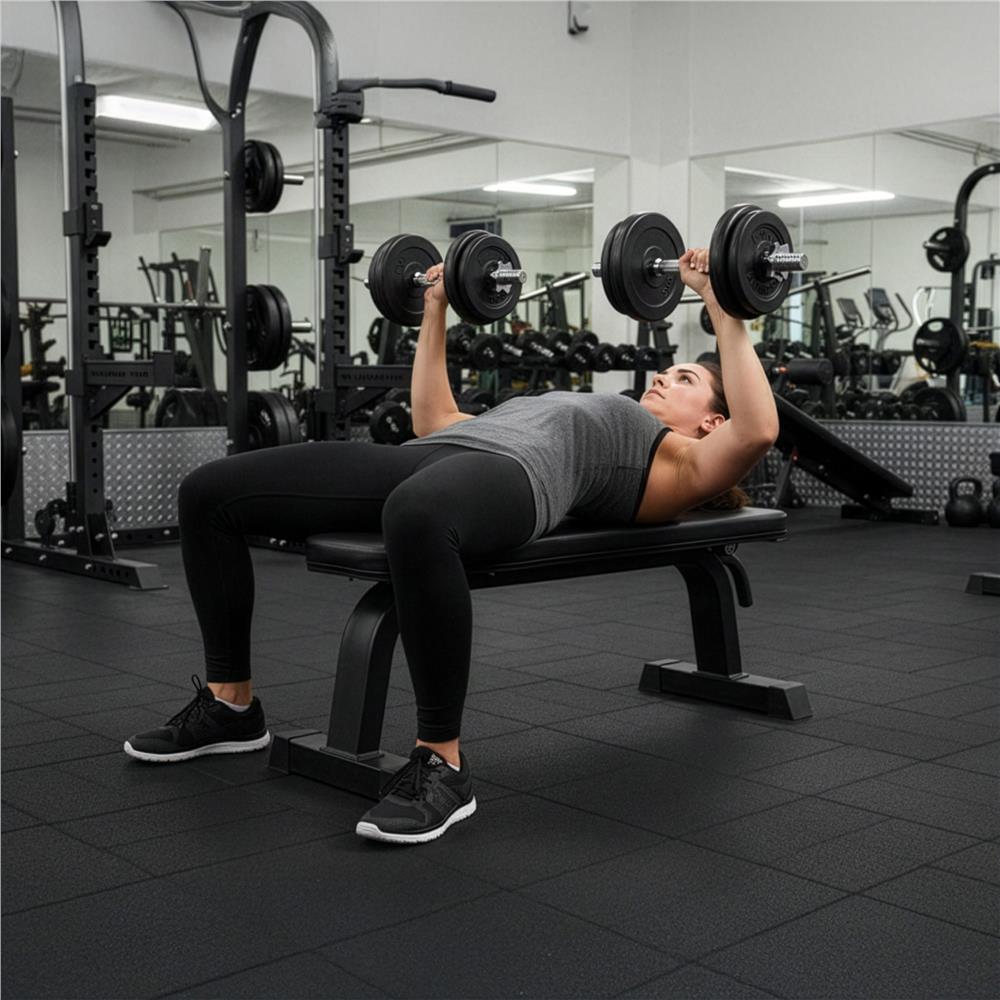 Disc greutate haltera 2,5 kg, 31 mm, compozit bitumic, PP, 22x4 cm, negru - imagine 4