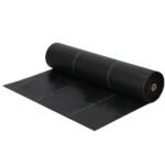 Folie agrotextil, mulcire, antiburuieni, filtru UV, 10 x 2metri, 90g/m2, negru